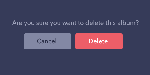 Кнопка "Delete" заметно выделяется.