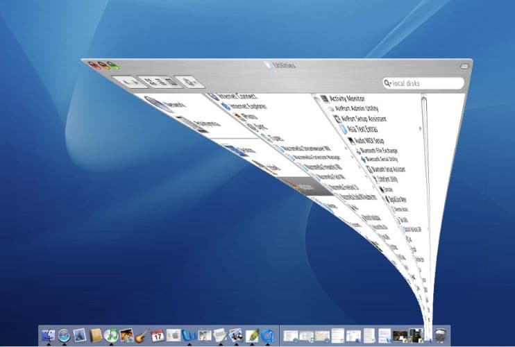 Анимация сворачивания окна в MAC OS
